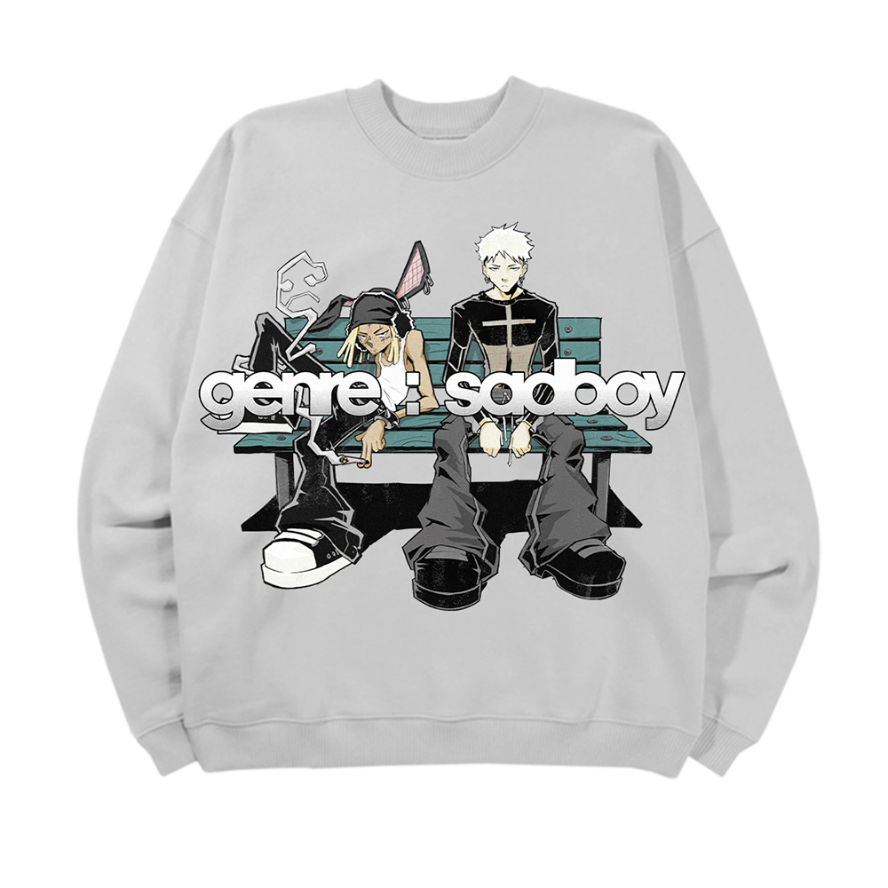 anime crewneck - Machine Gun Kelly