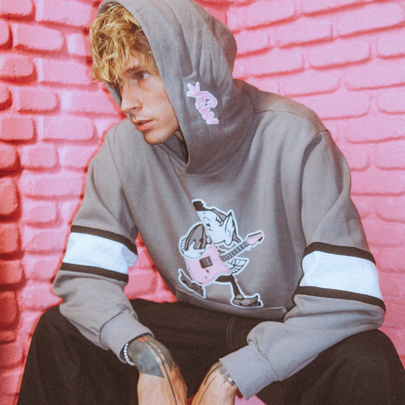 Machine Gun Kelly - mgk x Cleveland Browns Grey Hoodie