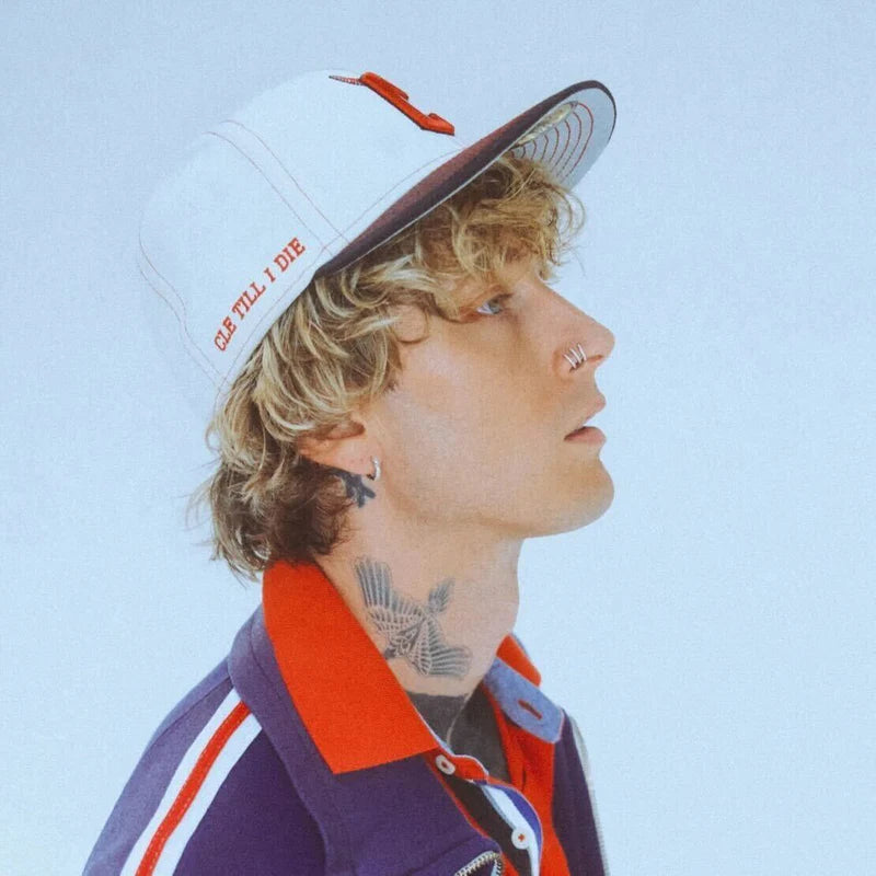 Machine Gun Kelly - mgk x Cleveland Guardians Chrome White 59FIFTY Fitted Hat