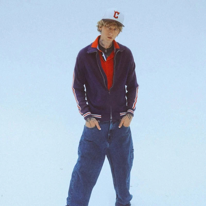 Machine Gun Kelly - mgk x Cleveland Guardians Chrome White 59FIFTY Fitted Hat