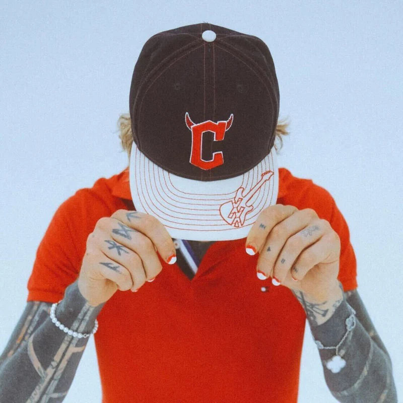 Machine Gun Kelly - mgk x Cleveland Guardians Navy 59FIFTY Fitted Hat