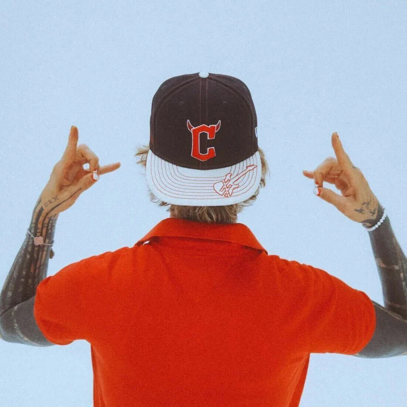 Machine Gun Kelly - mgk x Cleveland Guardians Navy 59FIFTY Fitted Hat