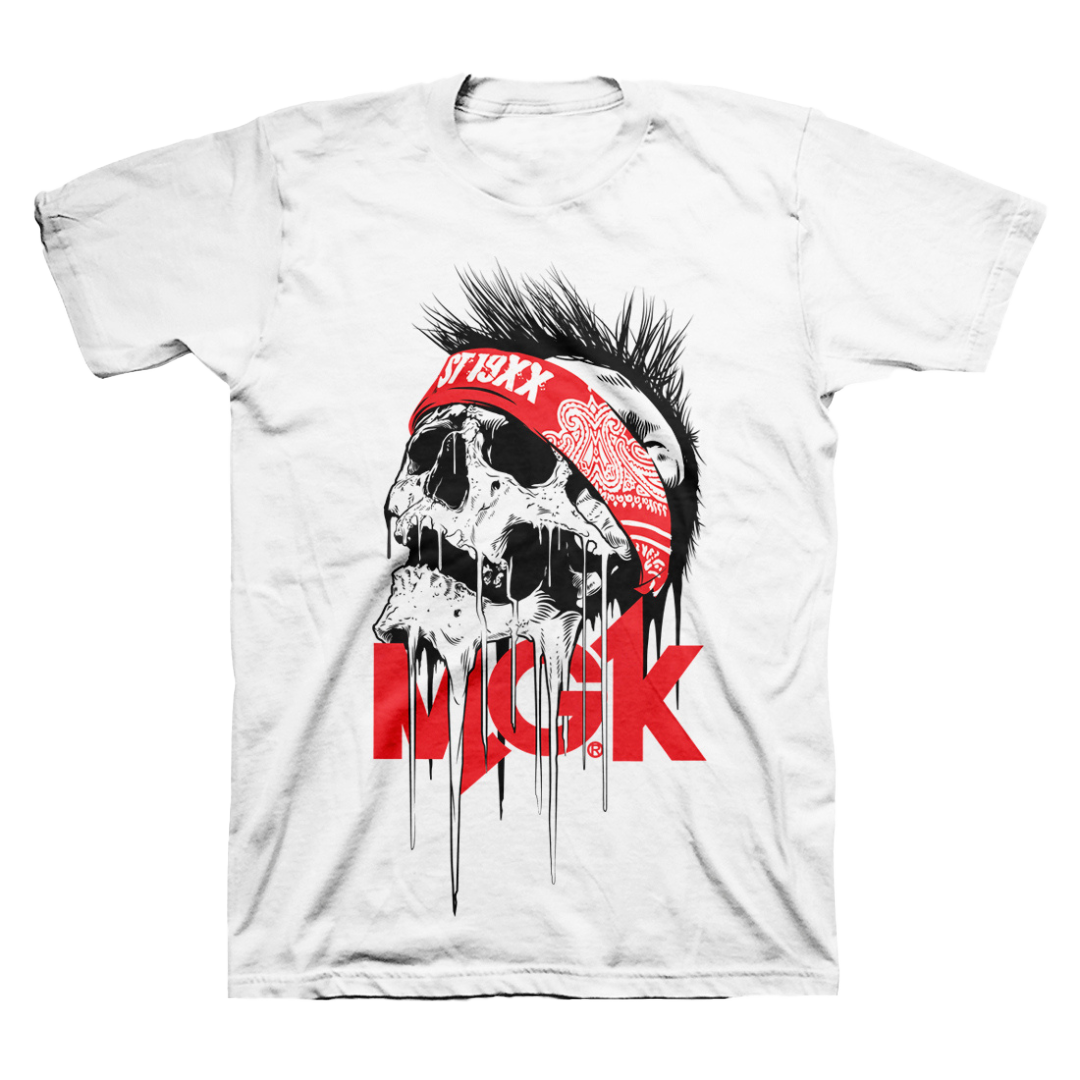 Machine Gun Kelly - Skull Bandana T-Shirt