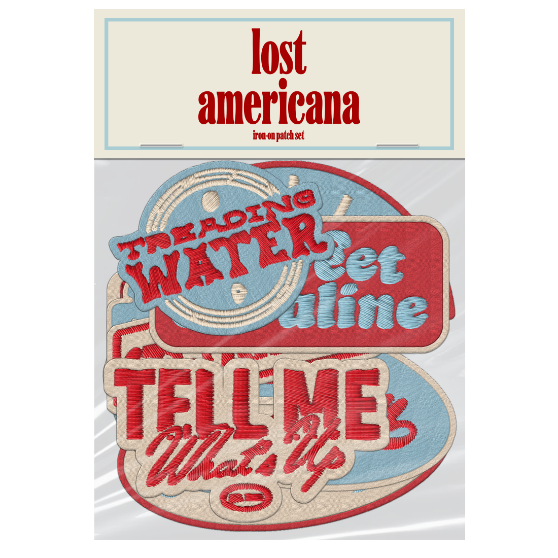 Machine Gun Kelly - lost americana patch set