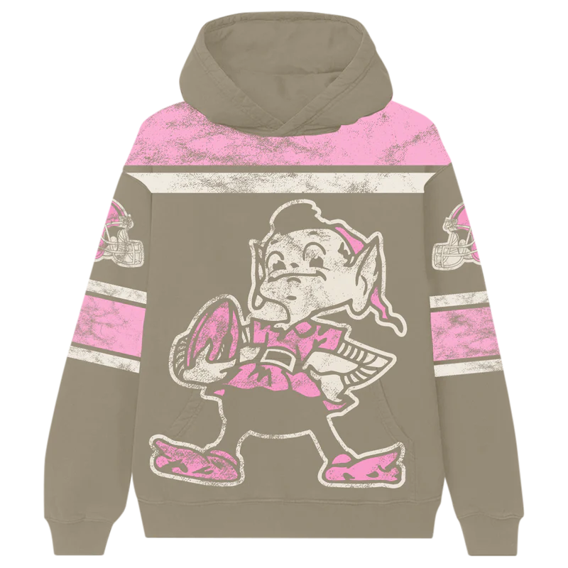Machine Gun Kelly - mgk x Cleveland Browns Tan Hoodie