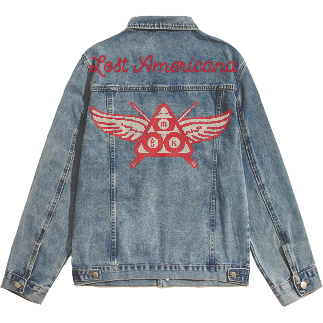 Machine Gun Kelly - lost americana denim jacket