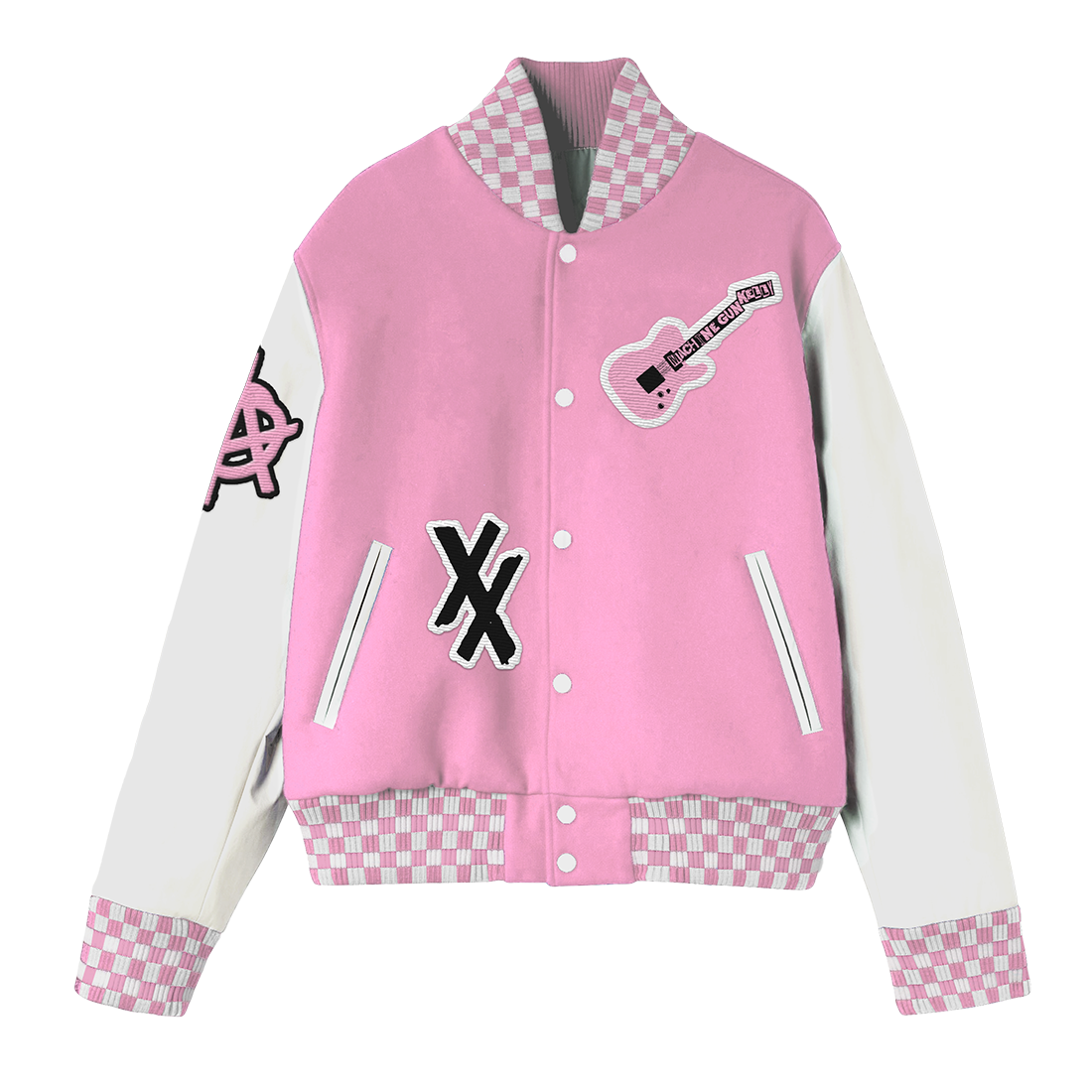 Machine Gun Kelly - tickets anniversary varsity jacket