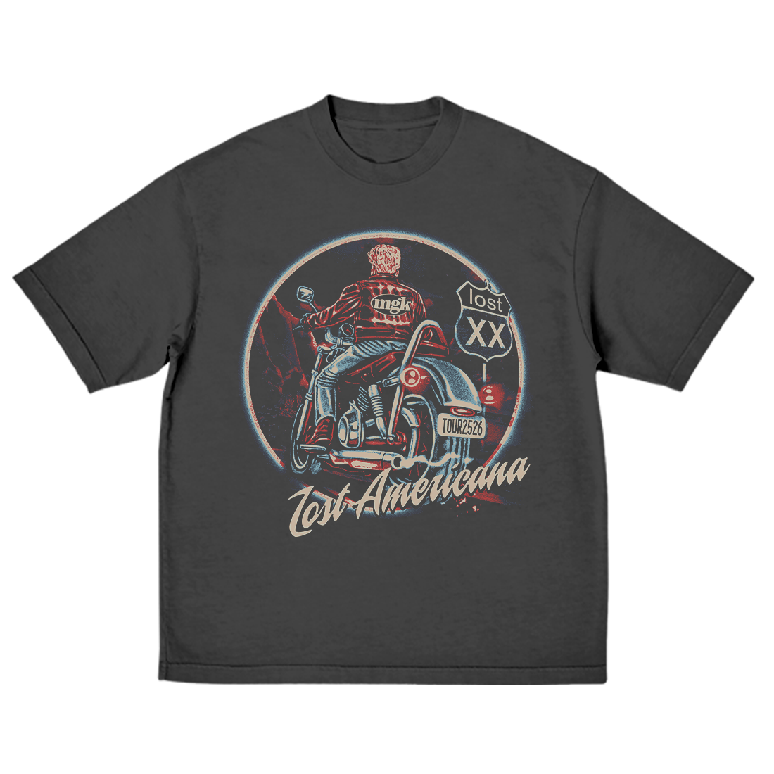 Machine Gun Kelly - motorcycle tour tee