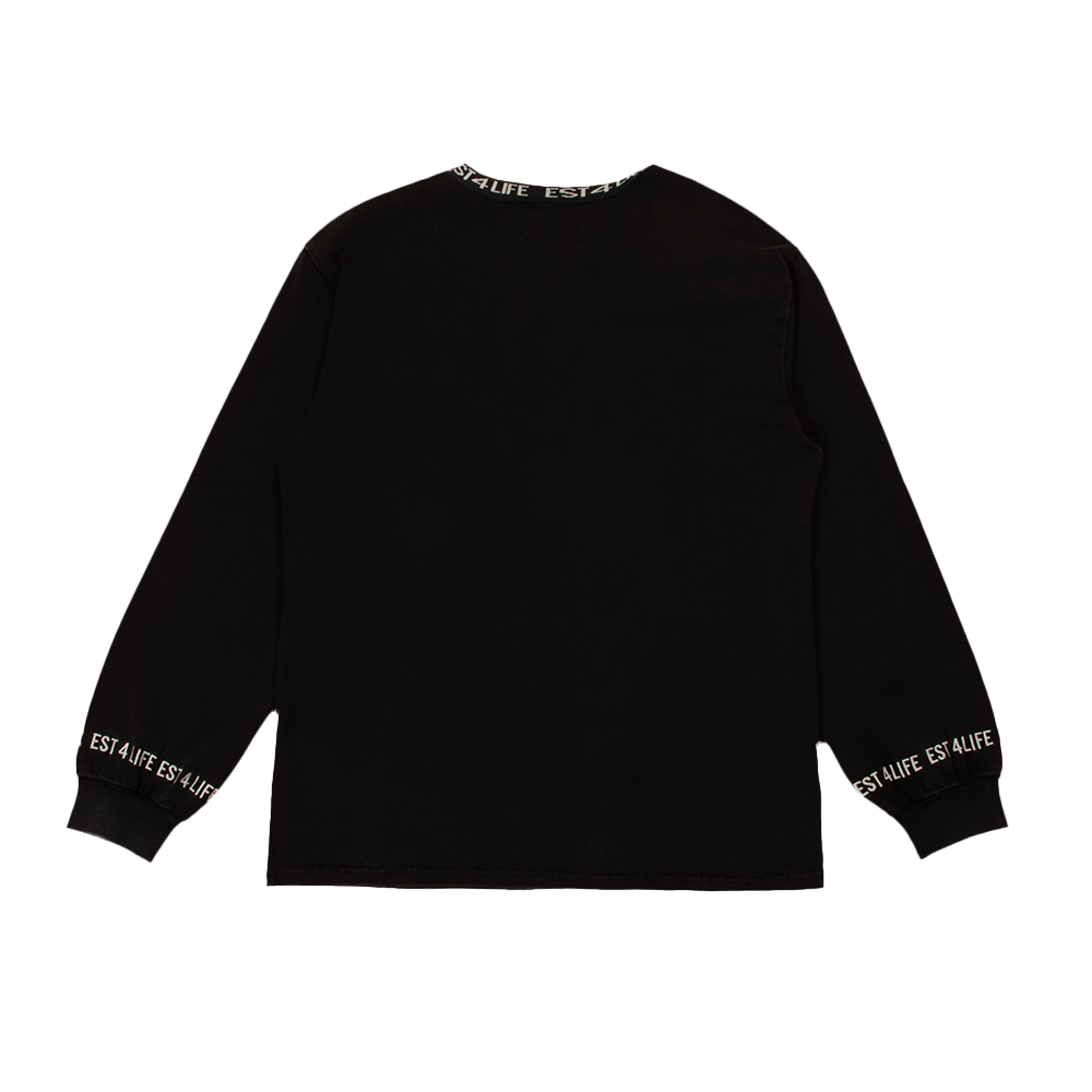 Machine Gun Kelly - Embroidered Est 4 Life Long Sleeve